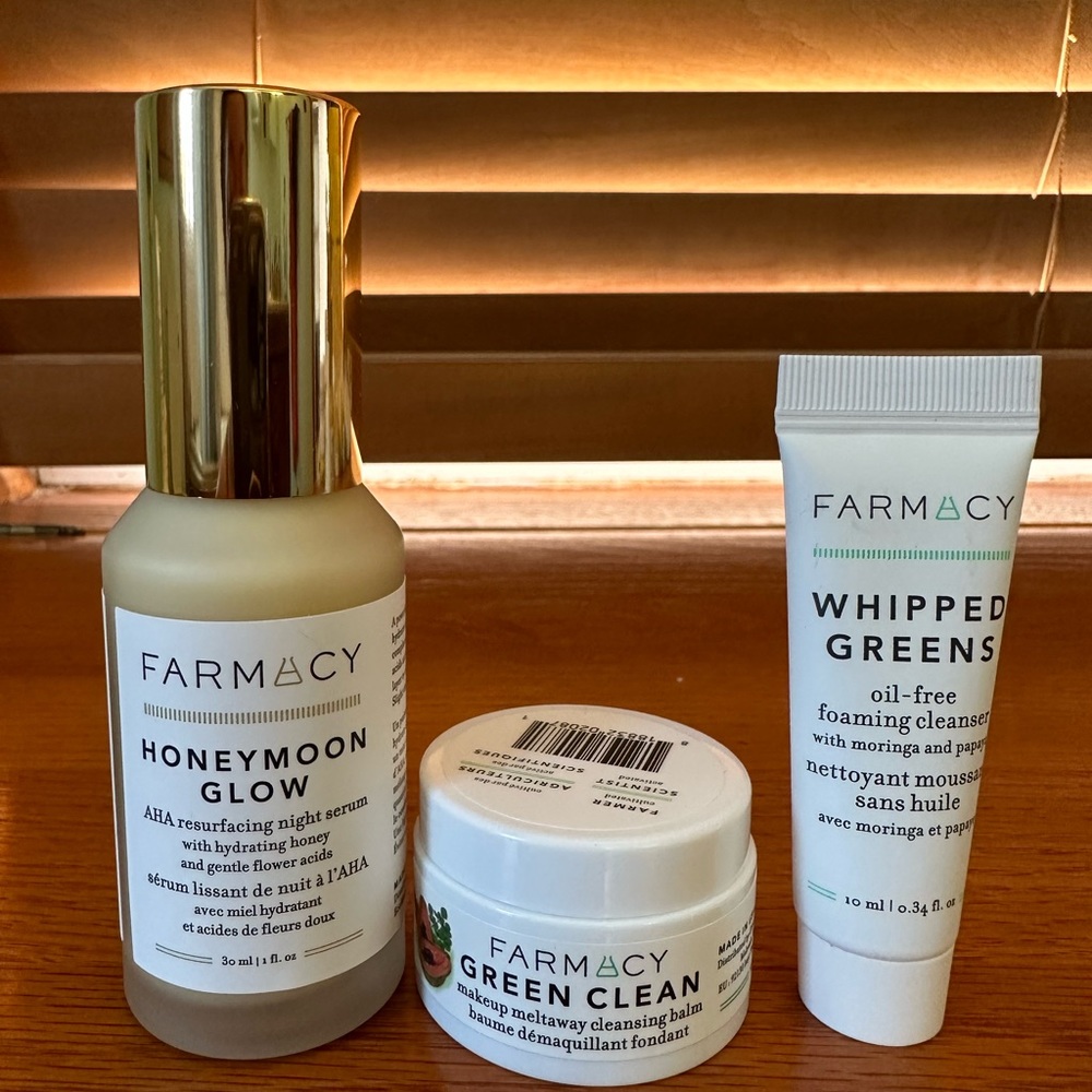 Brand New Fullsize Farmacy Skincare Products